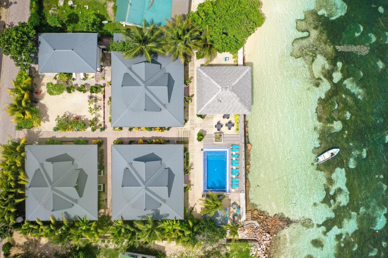 Le Nautique Waterfront Hotel La Digue Bagian luar foto