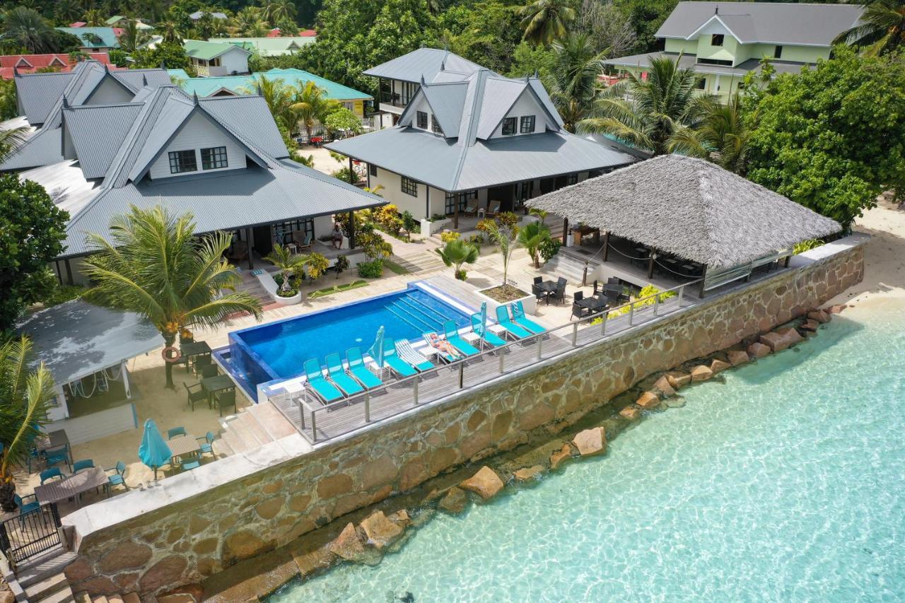 Le Nautique Waterfront Hotel La Digue Bagian luar foto