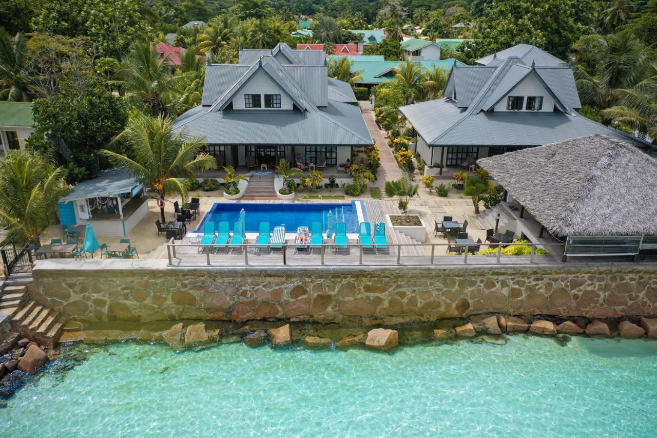 Le Nautique Waterfront Hotel La Digue Bagian luar foto