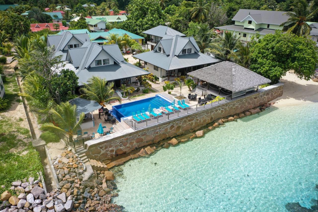 Le Nautique Waterfront Hotel La Digue Bagian luar foto