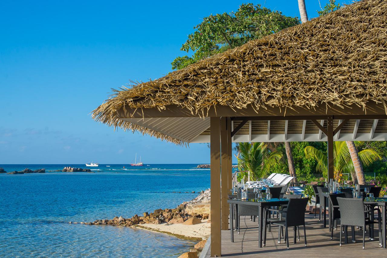 Le Nautique Waterfront Hotel La Digue Bagian luar foto